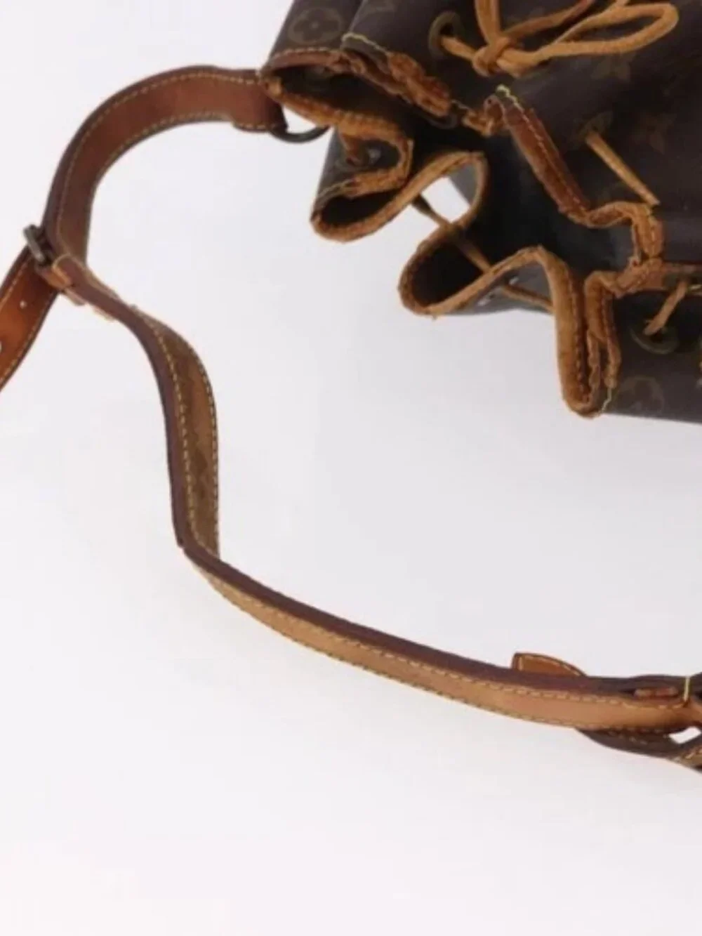 LOUIS VUITTON Monogram Noe Shoulder Bag M42224 LV Auth bs31904